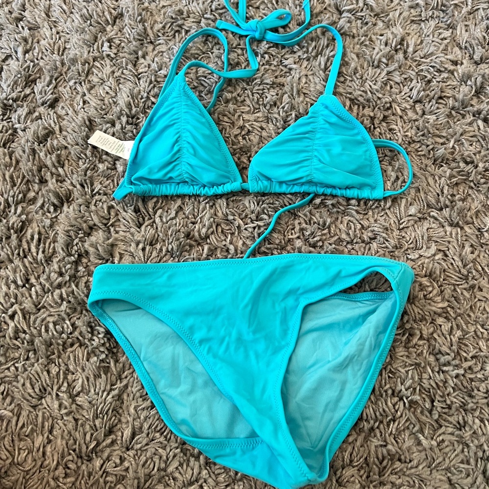 Vibrant Blue Bikini Set